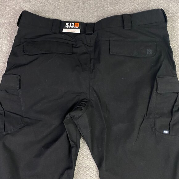 NWT 5.11 Tactical Stryke Pants Flex-Tac Cargo Ripstop Black Men's 44 x 32 - Picture 4 of 15